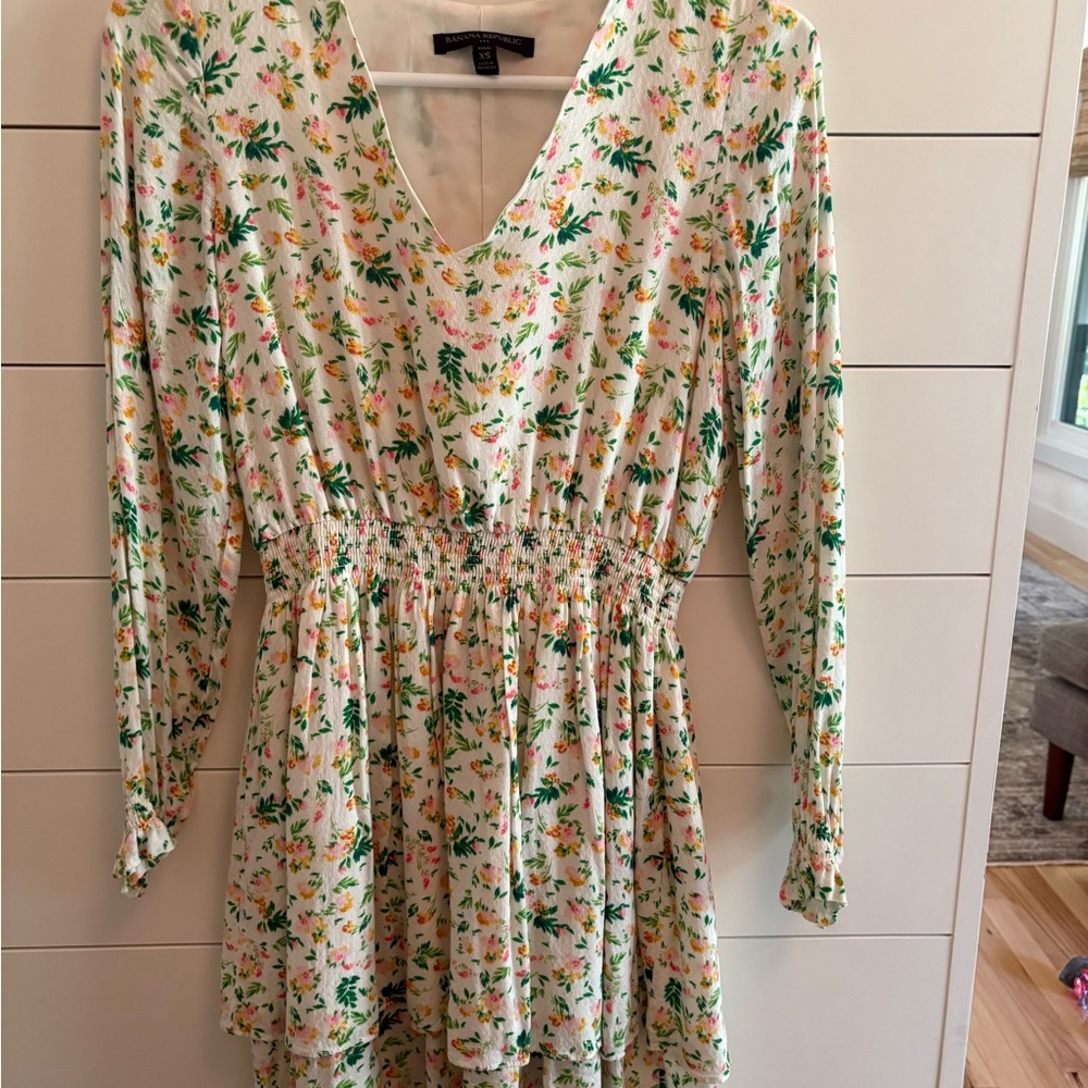 Banana Republic Floral Mini Dress